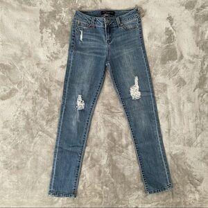 Celebrity Pink Girls Ripped Blue Jeans Size 12